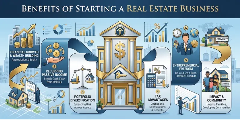 Benefits of Starting a Real Estate Business