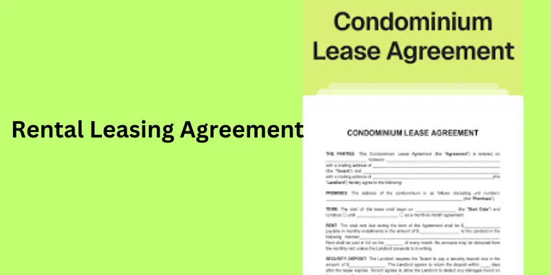 Rental leasing agreement